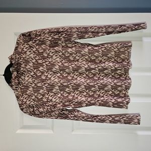 Ted Baker Jumila High Neck Mesh Top - Nude Pink Ted Size 3